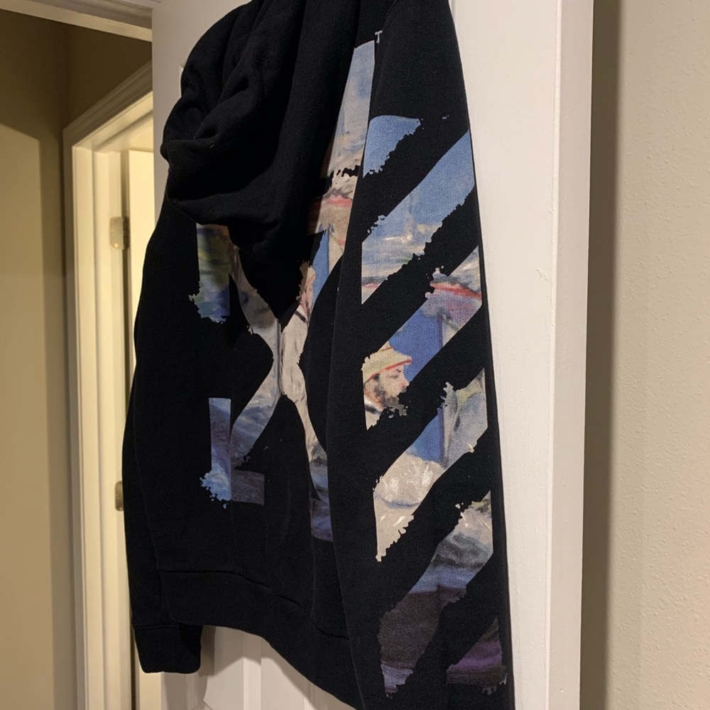 Genuine Off-White Hoodie Virgil Abloh